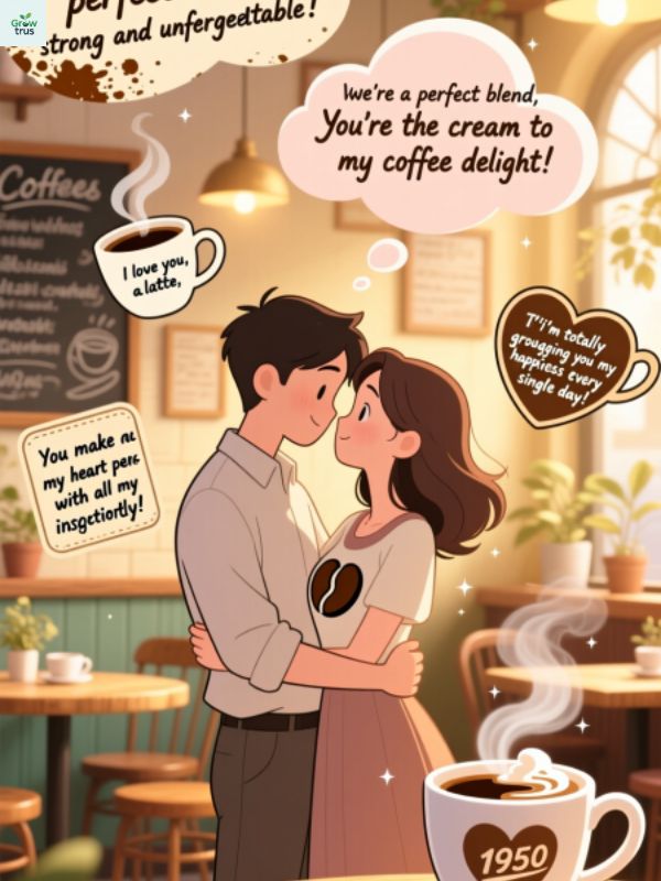 Coffee Love Puns – Perfect Blend of Romance