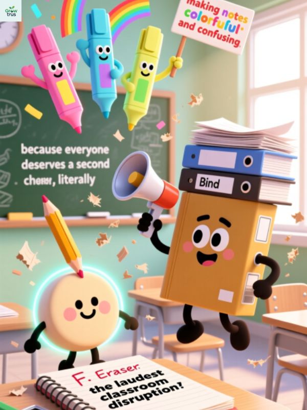 Creative School Supply Puns