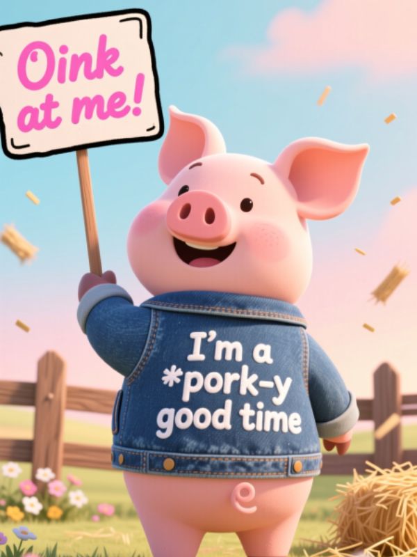 Pig Puns for Instagram