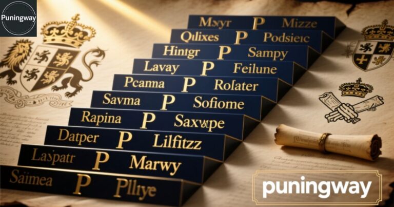Last Names That Start With P