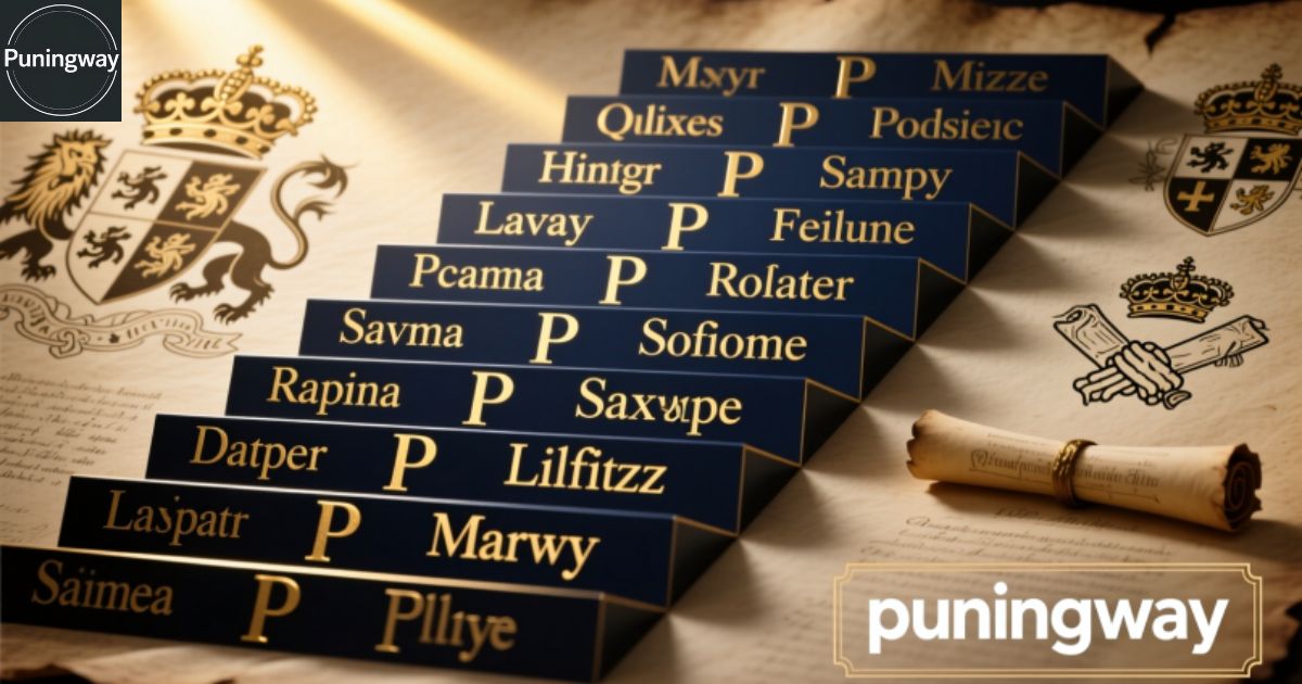 Last Names That Start With P