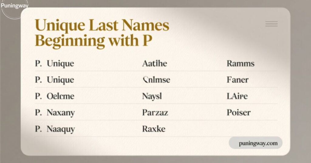 unique-last-names-beginning-with-p