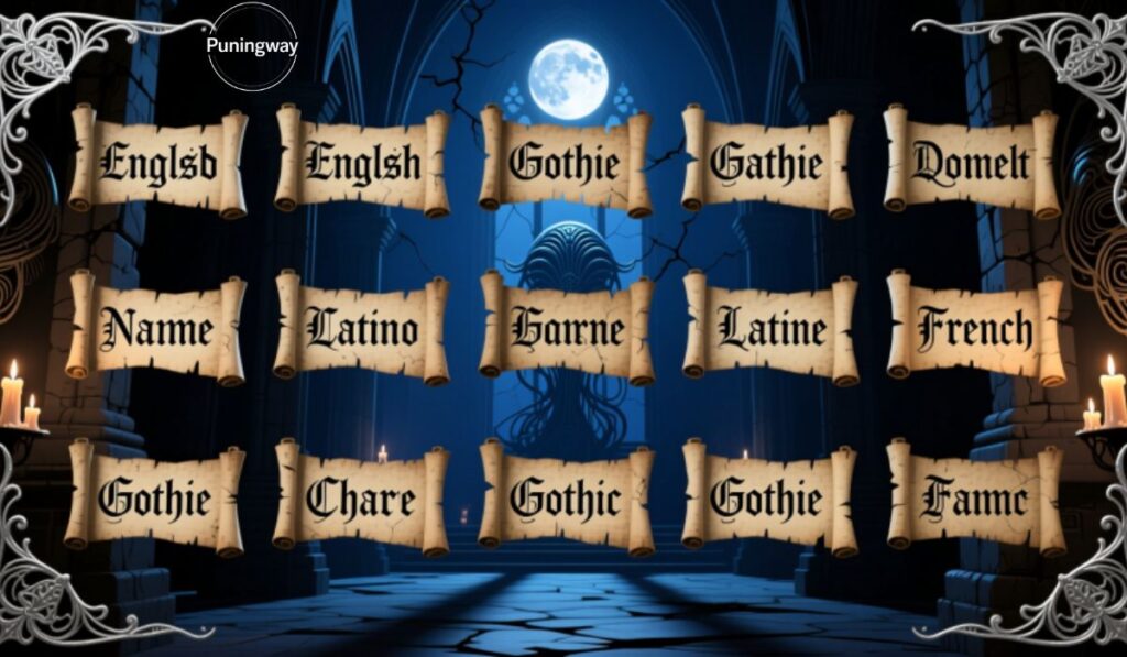 best-gothic-nicknames